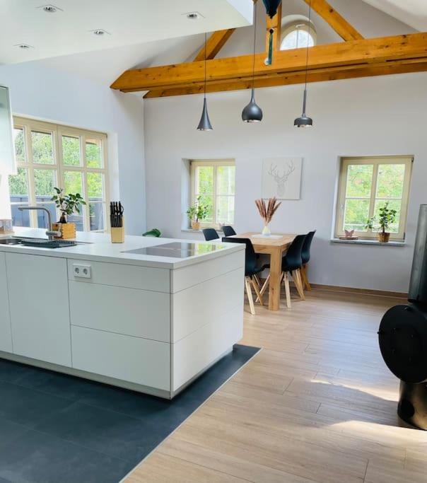Traumvilla Im Herzen Hainichens Extérieur photo